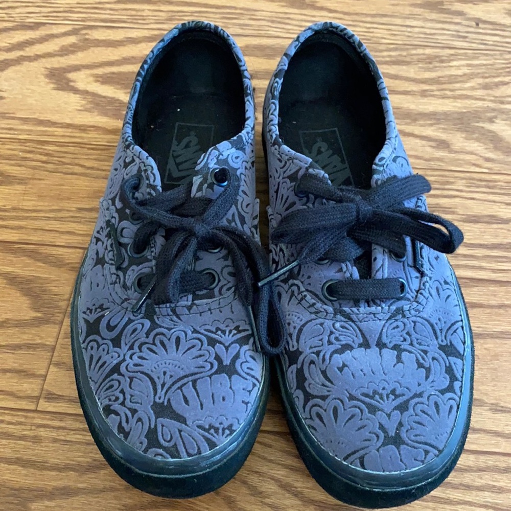 Velvet Platform Vans